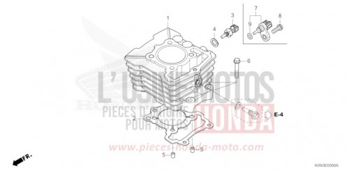 CYLINDRE CBF125MER de 2024